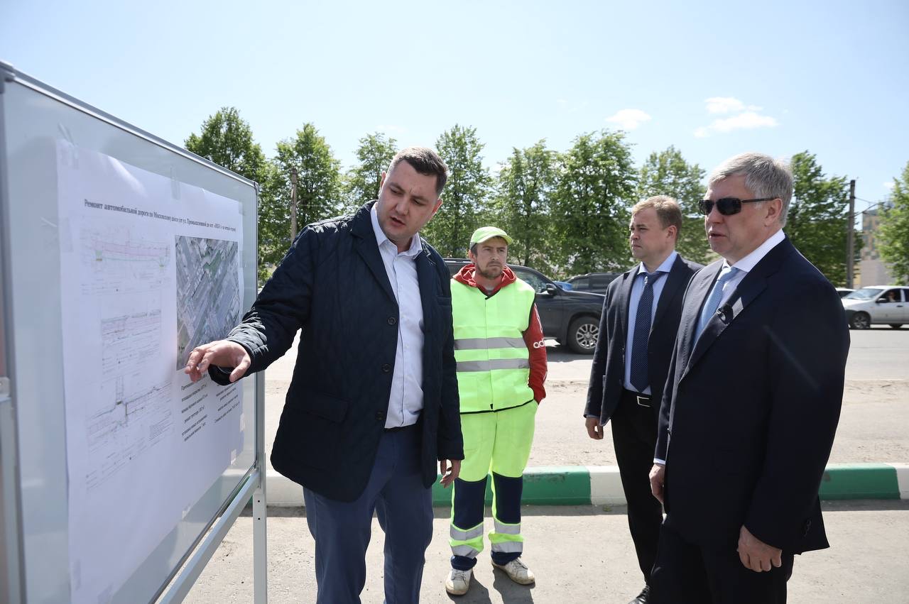 В Ульяновске по нацпроекту «Инфраструктура для жизни» ведется ремонт на четырех участках автодорог