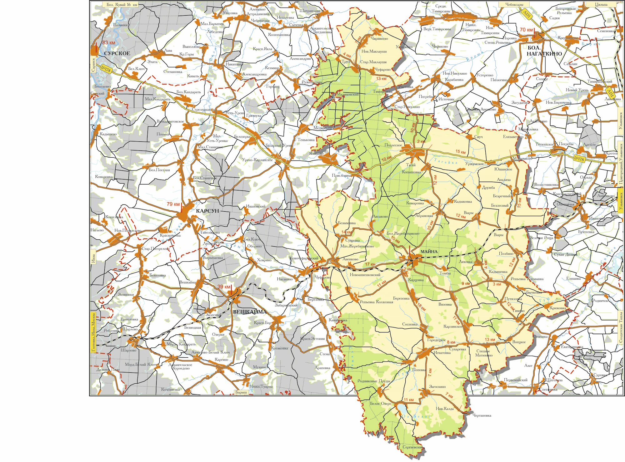 Майнский район