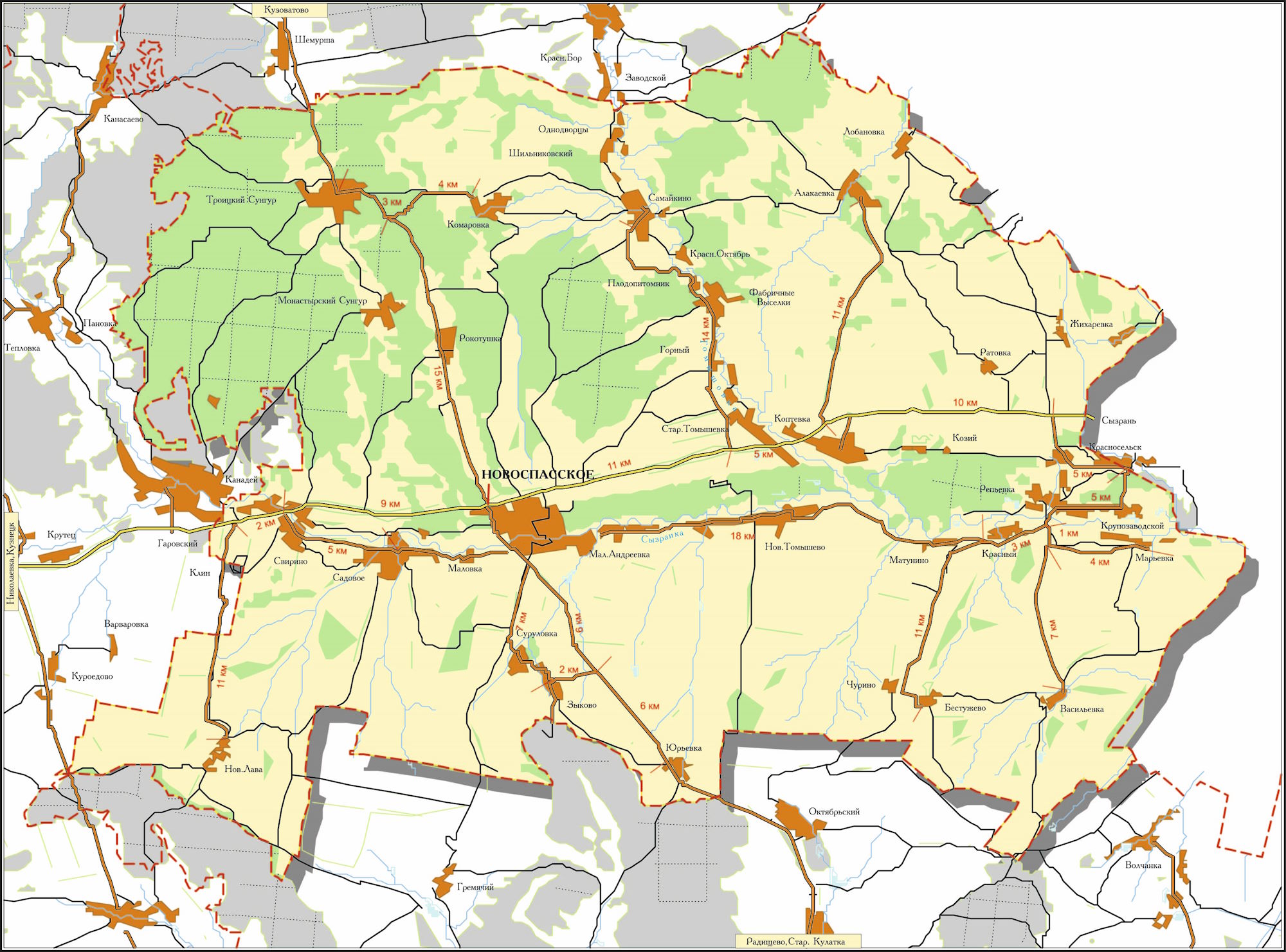 Новоспасский район