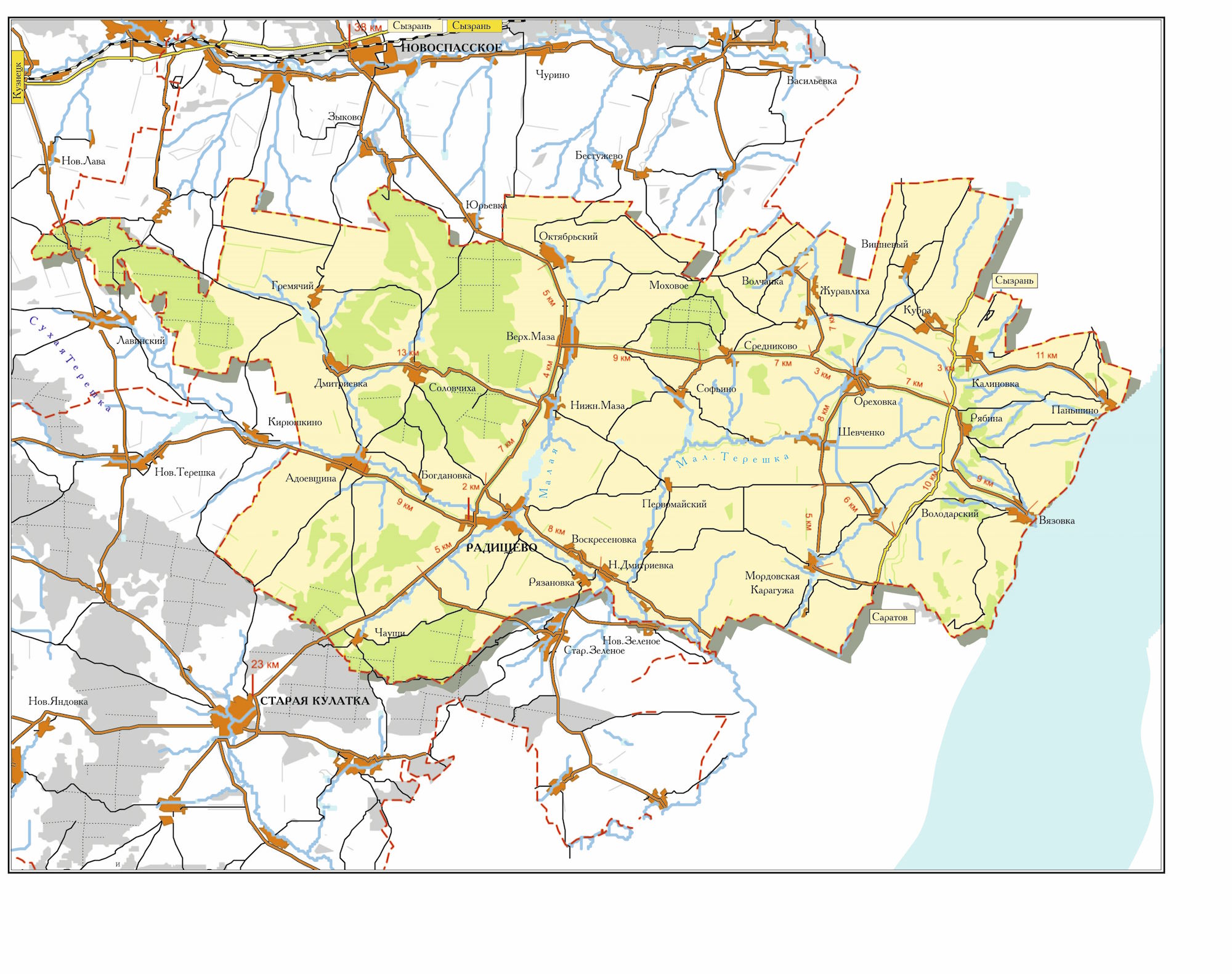 Радищевский район