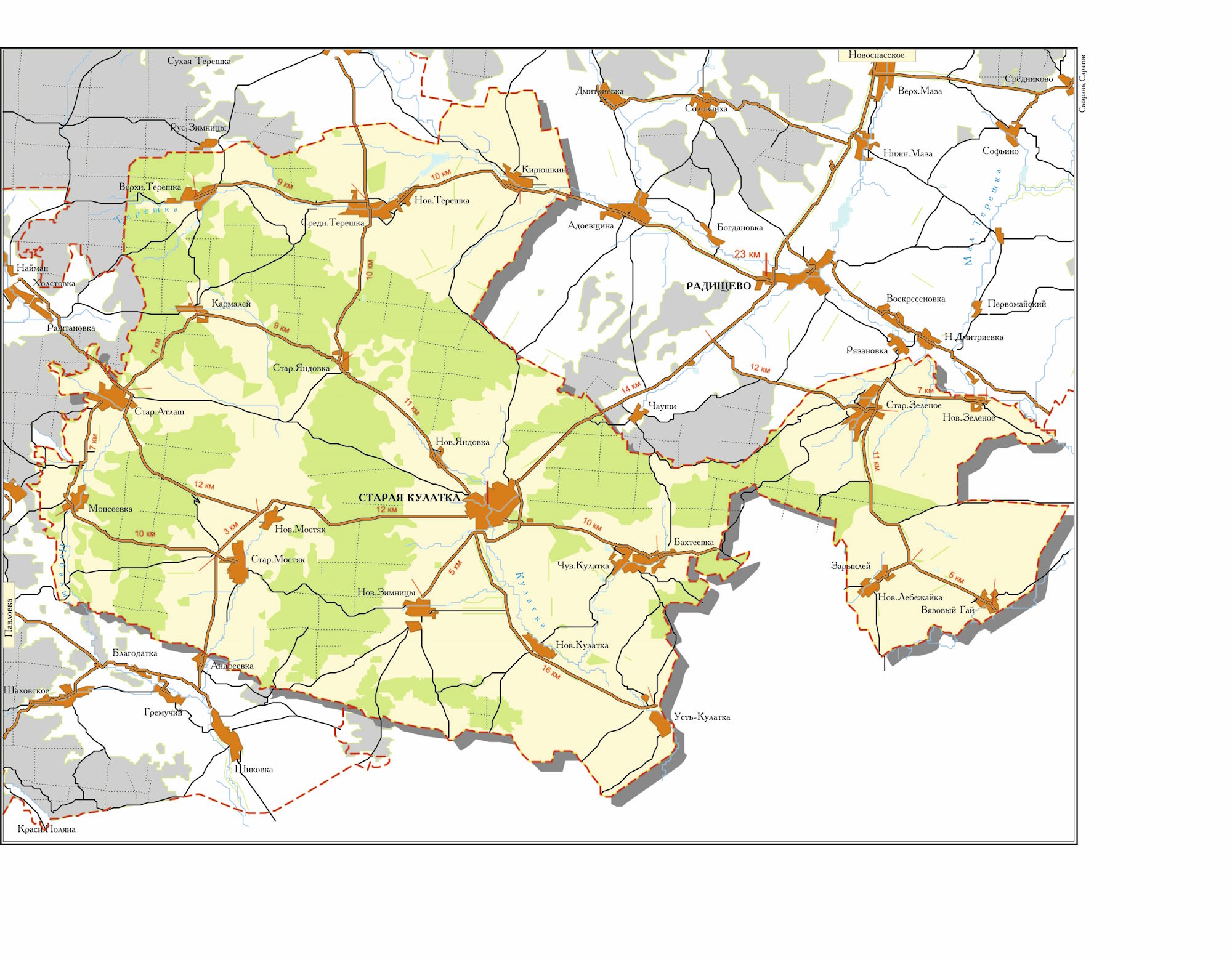 Старокулаткинский район